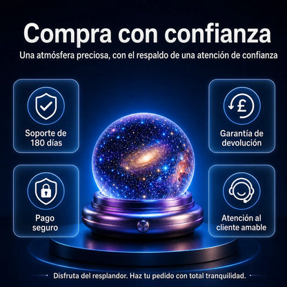 🌌 Proyector holográfico de estrellas 5D Topacme®